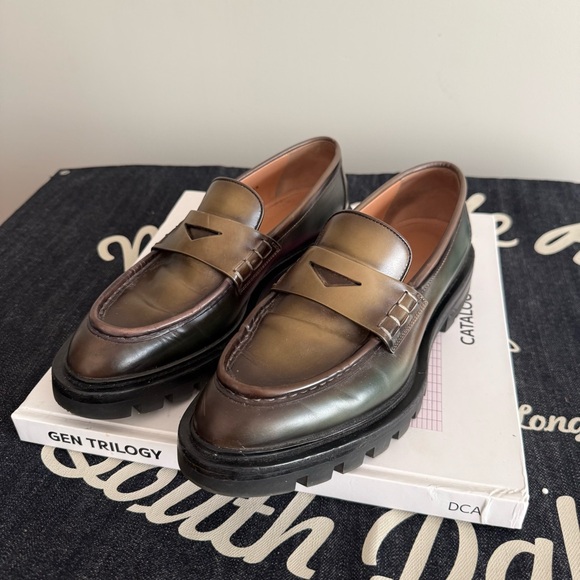 Santoni Women’s  Penny Loafers - Picture 3 of 7